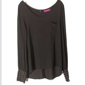 Narciso Lang woman’s Long sleeve Black top size Small